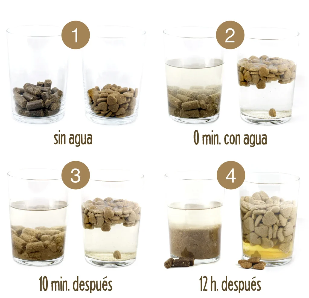 Diferencia-pellet-extrusionado