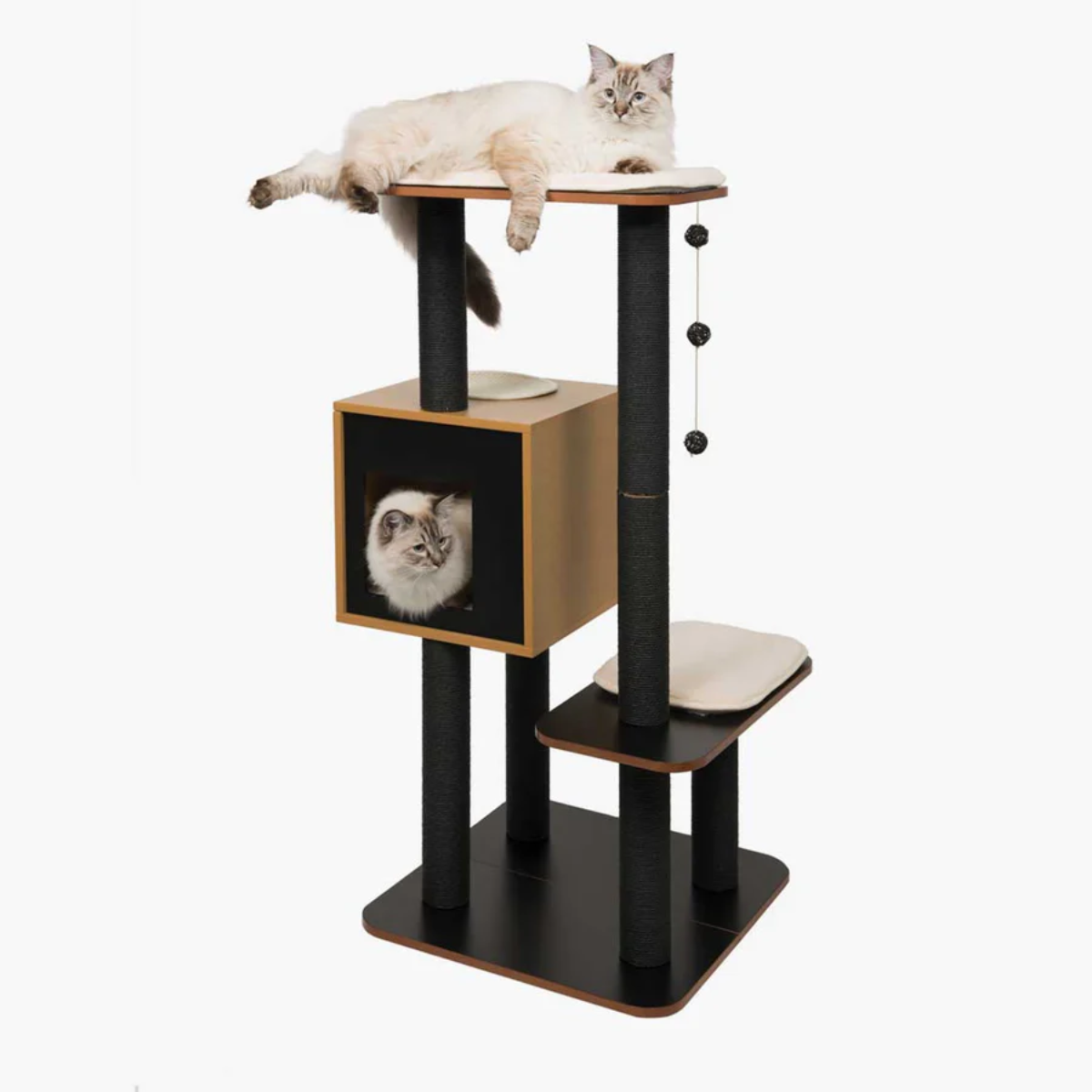 Árbol rascador para gatos Catit Vesper negro