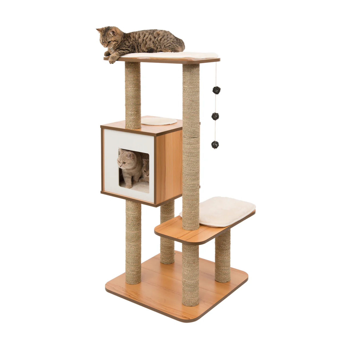 Árbol rascador para gatos Catit Vesper negro