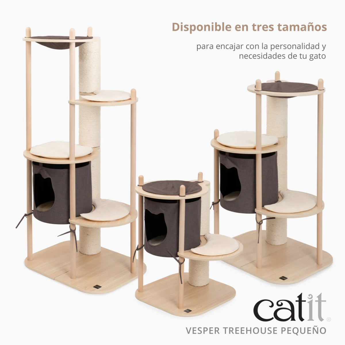 Árbol rascador para gatos Catit Vesper tamaño