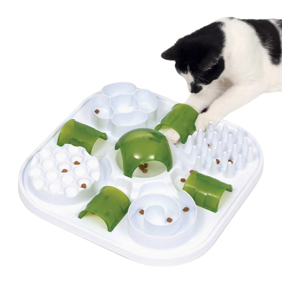 Comedero antivoracidad para gatos Catit Play Treat Puzzle