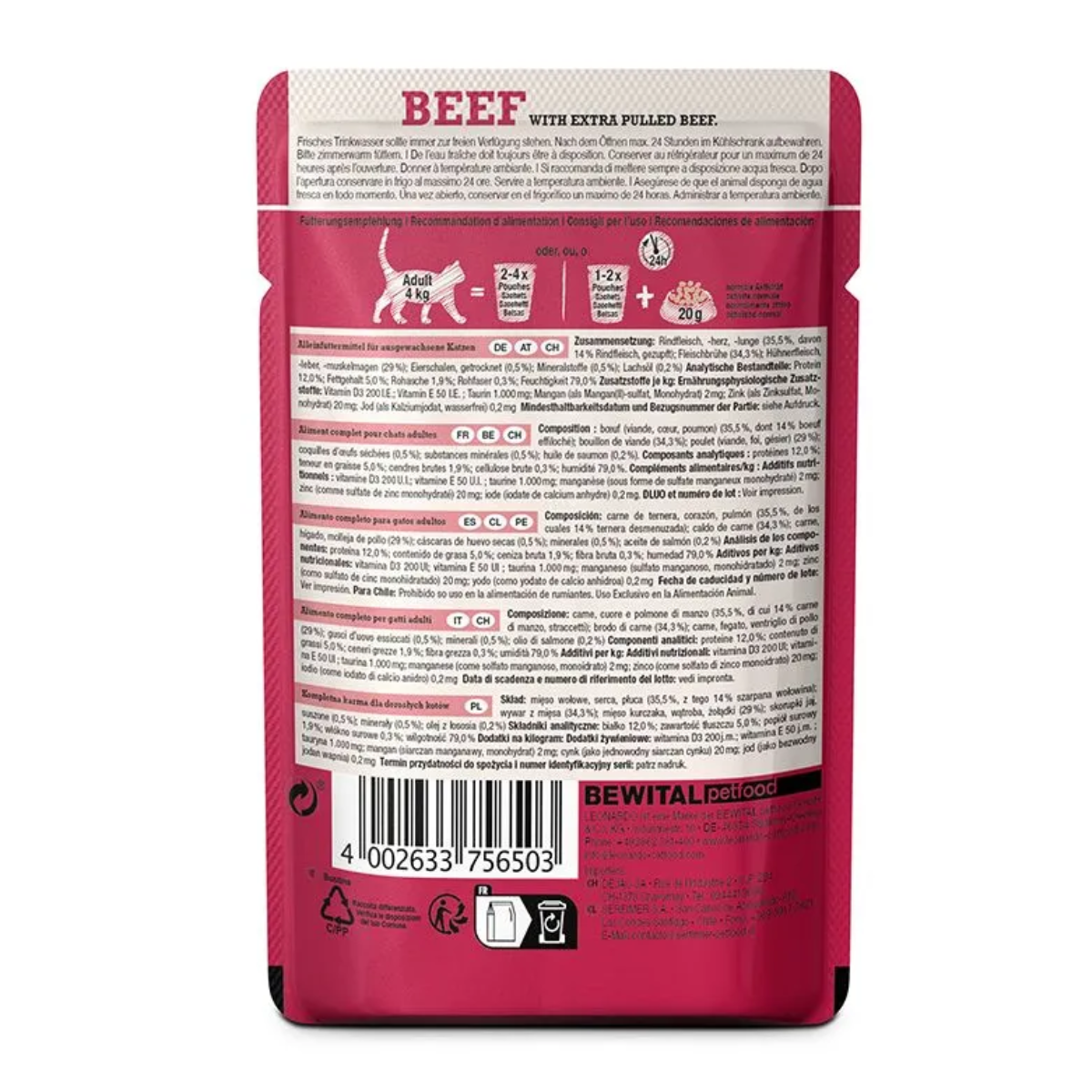 Ingredientes leonardo beef