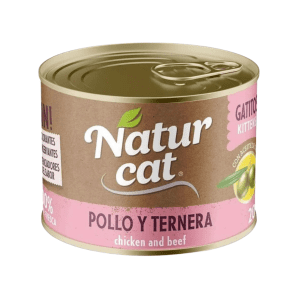 NaturCat KITTEN Pollo y Ternera