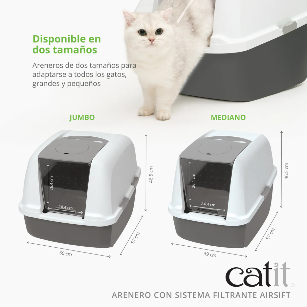 arenero control olores catit