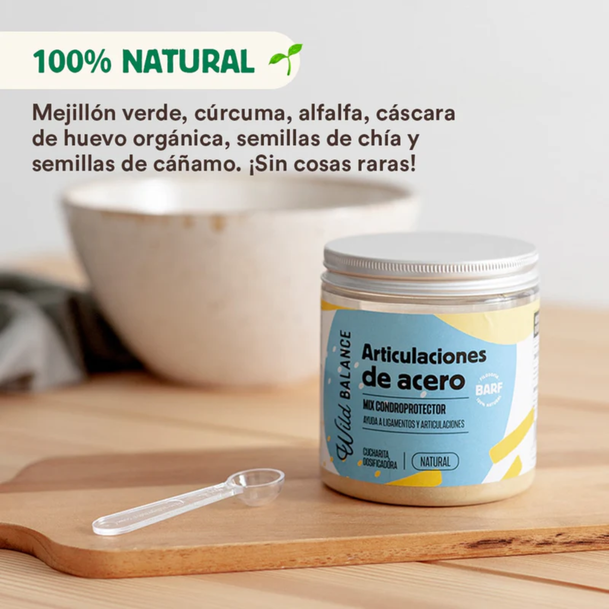 articulaciones de acero wild balance