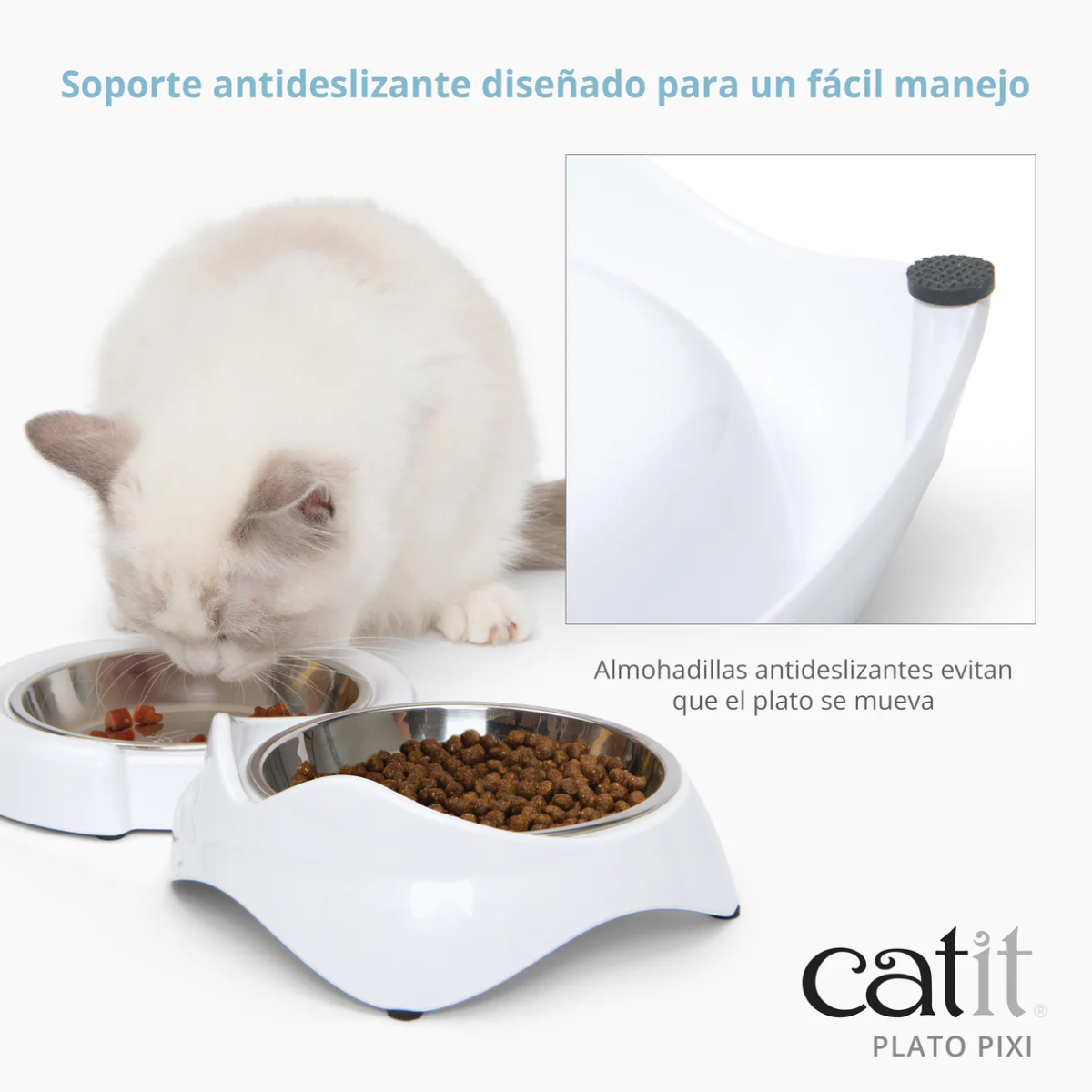 comedero inoxidable catit
