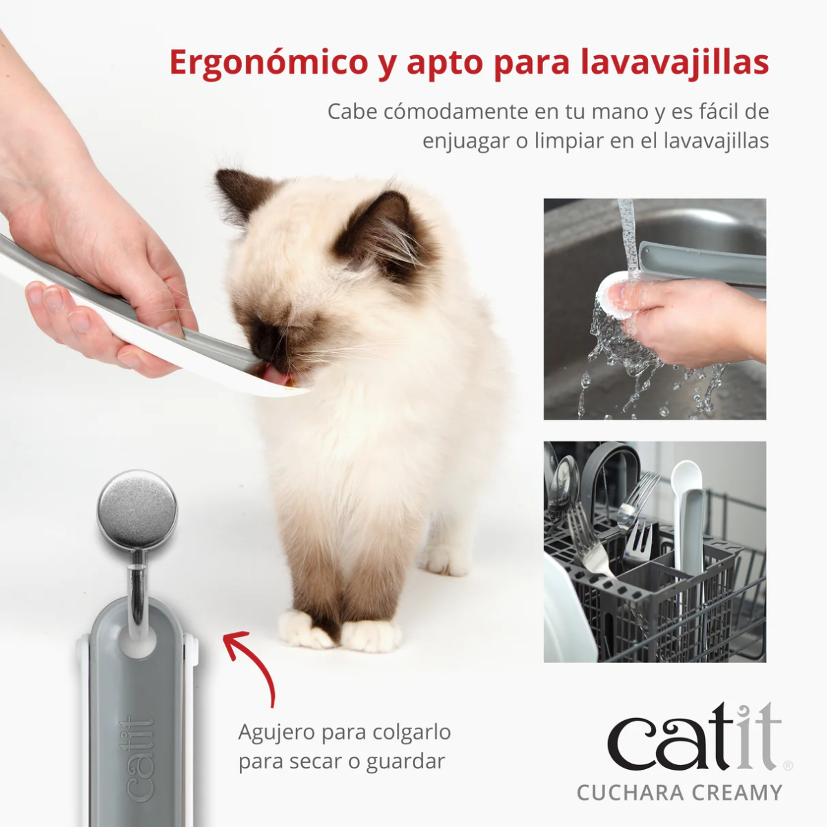creamy catit cuchara