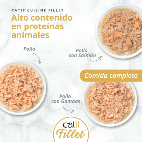 Cattit fillet pollo