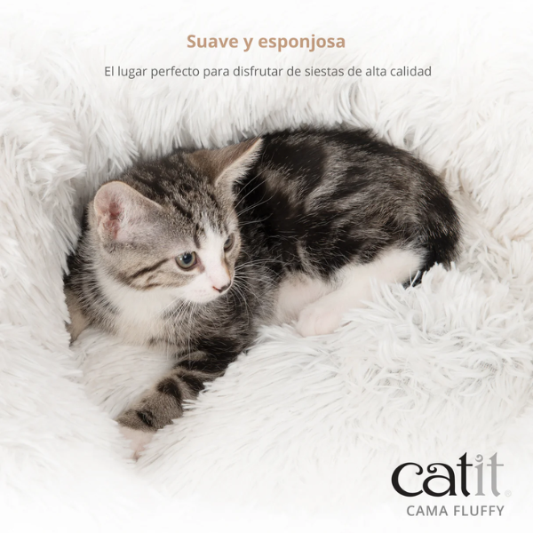 Cama Catit Fluffy gato