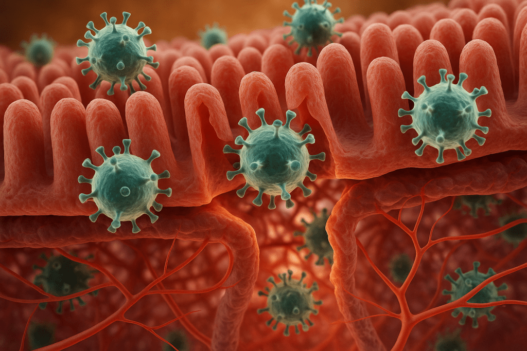 virus con permeabilidad intestinal