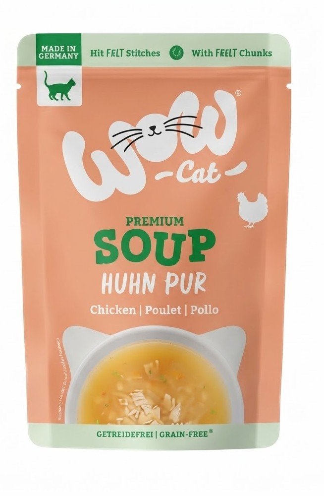 Wow Cat Sopa Pollo
