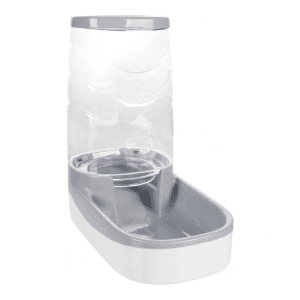 dispensador comida flamingo gato