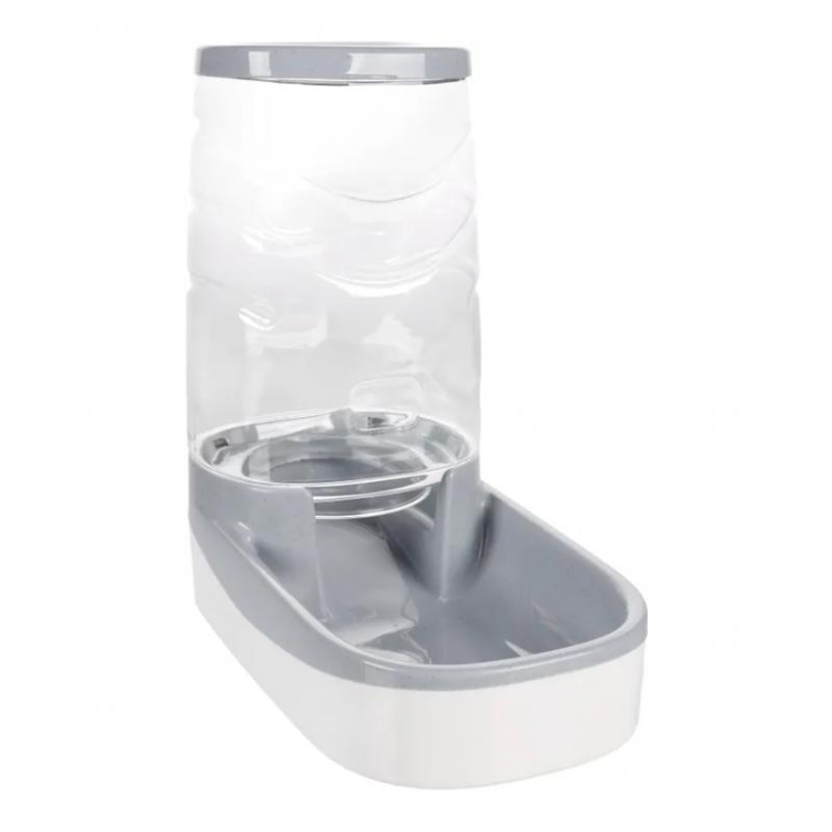 dispensador comida flamingo gato