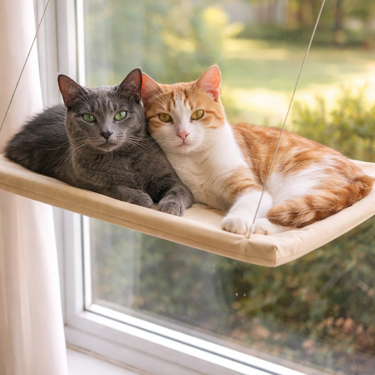 hamaca para ventana gatos