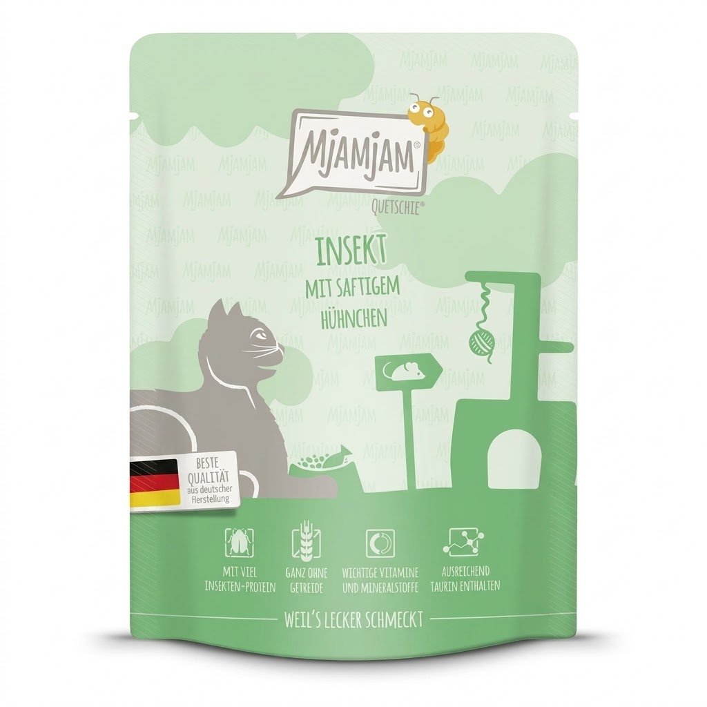 Mjamjam Pollo con Insectos